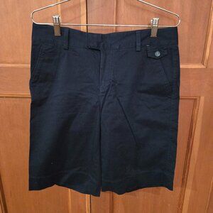 Dockers Women's Bermuda Shorts Size 8 Navy Blue